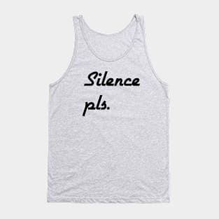 Silence Tank Top